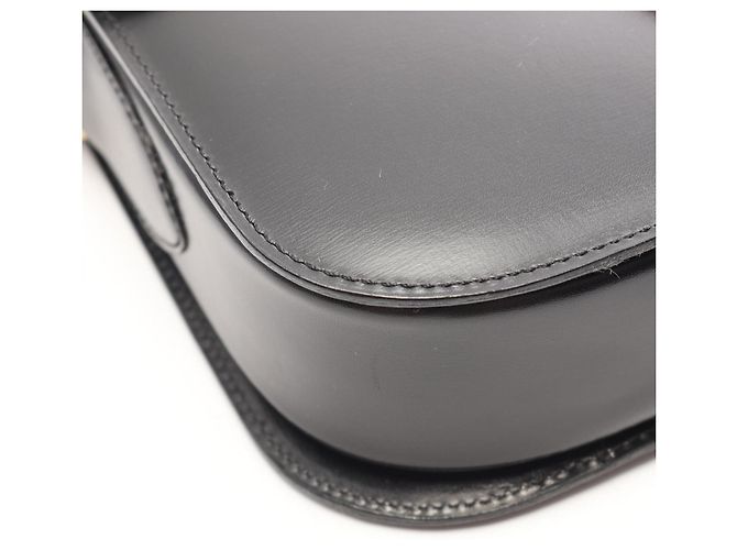 Céline Borsa a tracolla Celine Horse Carriage Nero - vista 14