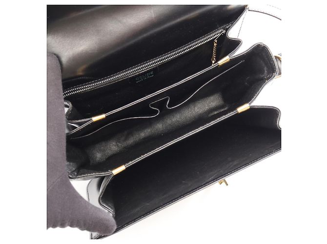 Céline Borsa a tracolla Celine Horse Carriage Nero - vista 3