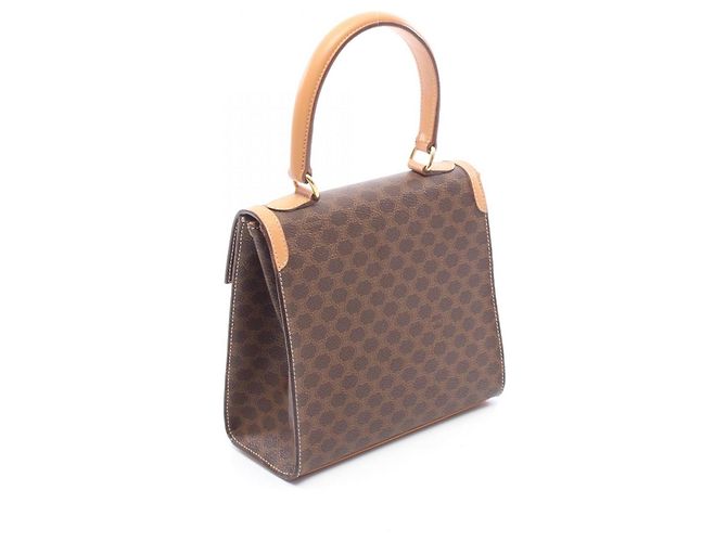 Céline Celine Macadam 2-Way Handtasche Braun - Ansicht 2