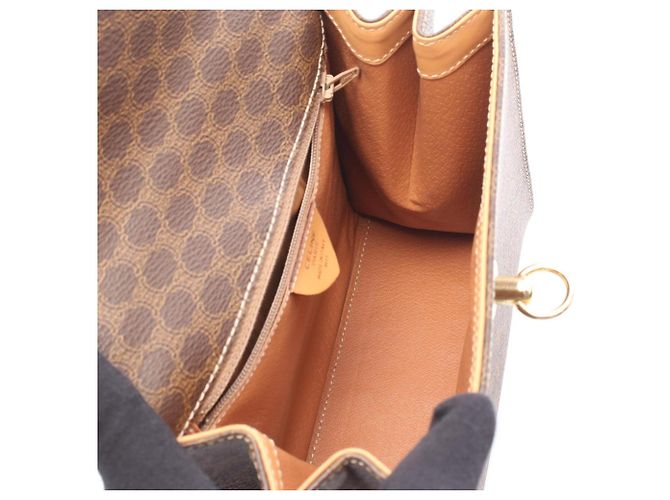Céline Celine Macadam 2-Way Handtasche Braun - Ansicht 3