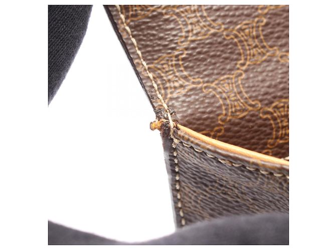Céline Celine Macadam 2-Way Handtasche Braun - Ansicht 5