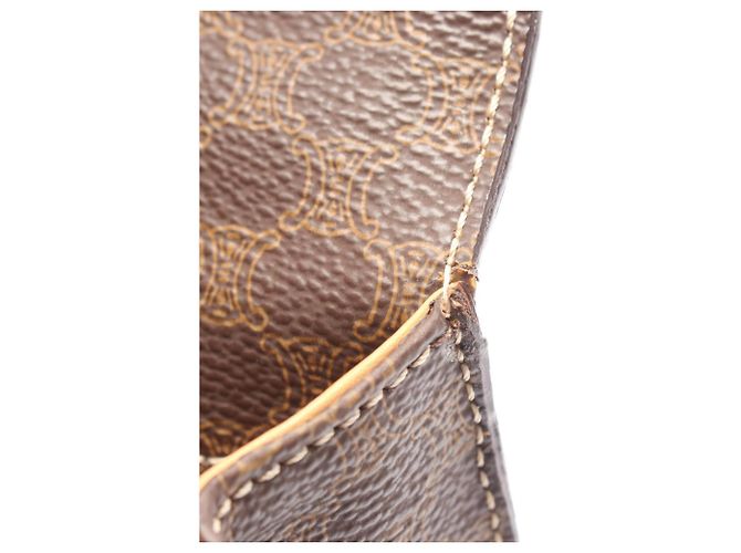 Céline Celine Macadam 2-Way Handtasche Braun - Ansicht 6