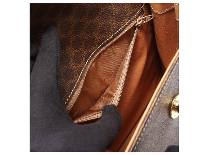 Céline Celine Macadam 2-Way Handtasche Braun - Ansicht 7