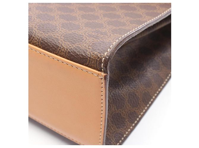 Céline Celine Macadam 2-Way Handtasche Braun - Ansicht 9