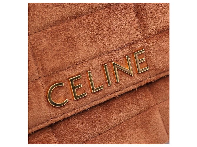 Céline Celine Monochrome Schultertasche Braun - Ansicht 4