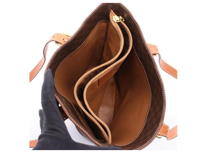 Céline Celine Macadam Tote Bag Braun - Ansicht 3