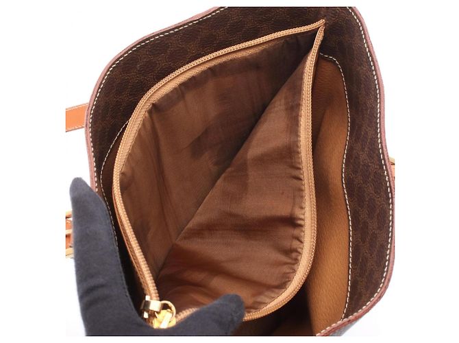 Céline Celine Macadam Tote Bag Braun - Ansicht 5