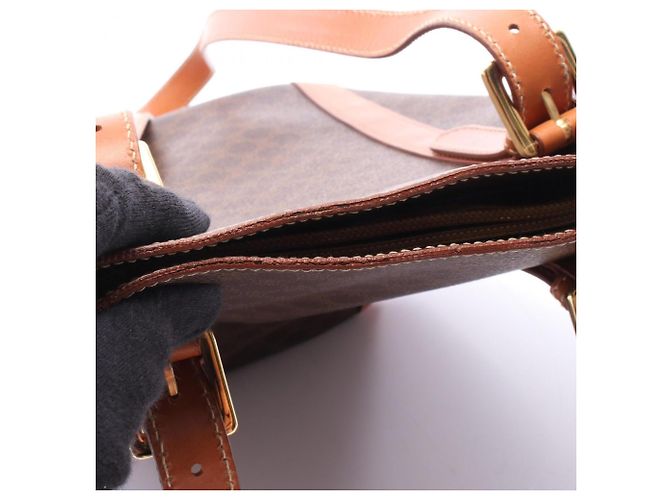 Céline Celine Macadam Tote Bag Braun - Ansicht 6