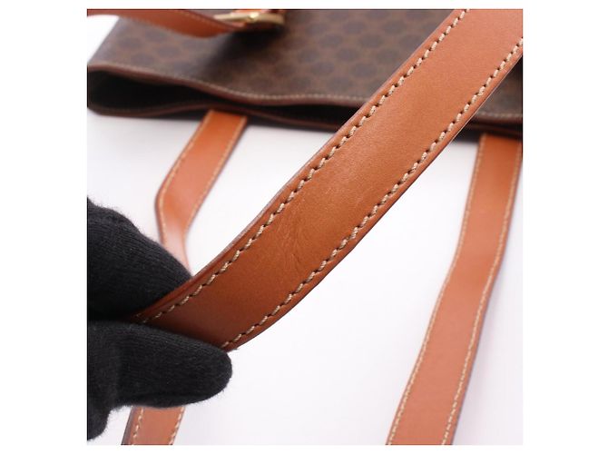 Céline Celine Macadam Tote Bag Braun - Ansicht 8