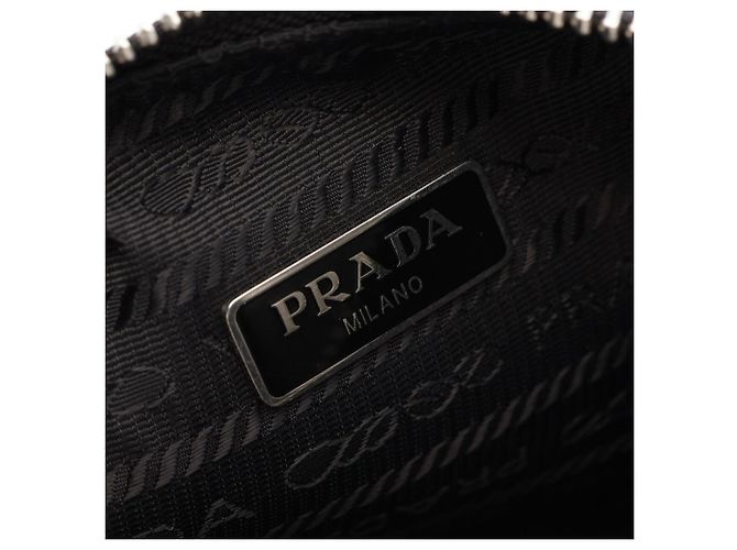 Borsa a tracolla 2-Way Prada Re-Edition 2005 Nero - vista 4