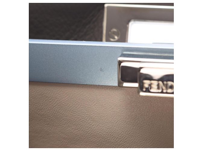 Borsa a mano 2-Way Fendi Peekaboo Regular Marrone - vista 5