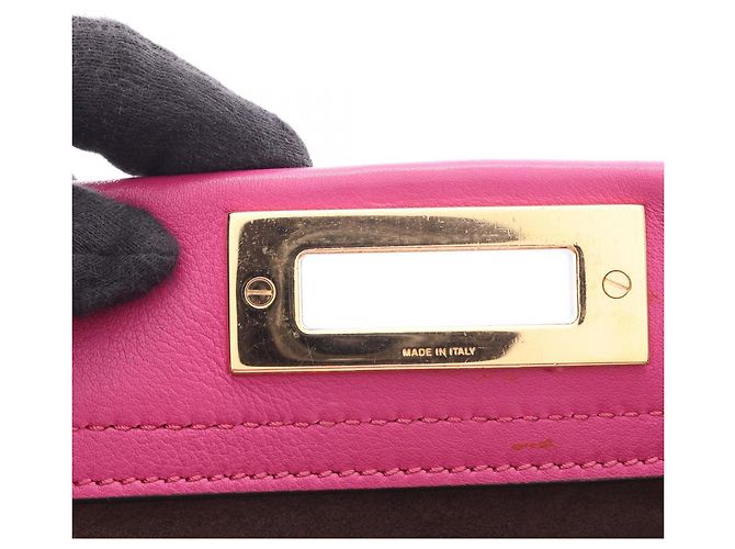 Borsa a mano 2-Way Fendi Peekaboo Regular Rosa - vista 11