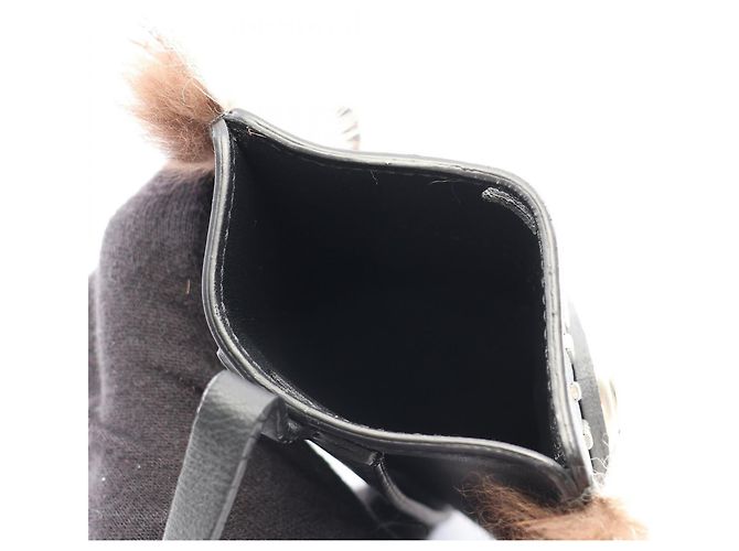 Fendi Monster Kartenetui Accessoire Schwarz Mehrfarben - Ansicht 3