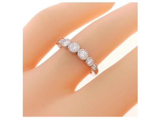 Autre Marque Anillo Alianza Graduada Tiffany Jazz - vista 5