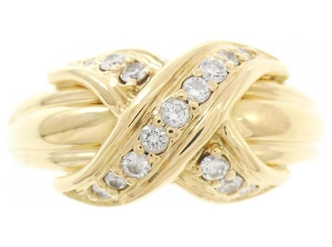 Autre Marque Anillo Tiffany Signature Band Dorado - vista 2