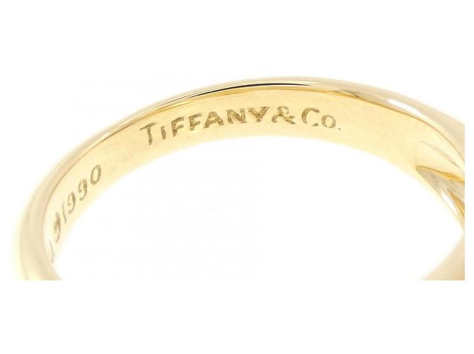 Autre Marque Anillo Tiffany Signature Band Dorado - vista 4