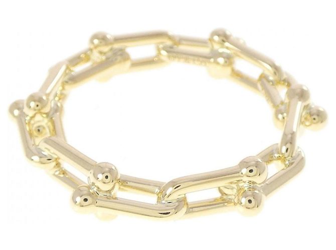 Autre Marque Tiffany HardWear Micro Link Ring Golden - Ansicht 2