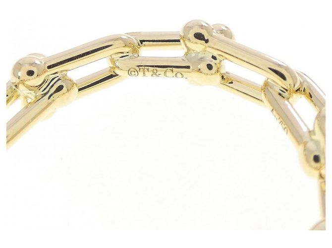 Autre Marque Tiffany HardWear Micro Link Ring Golden - Ansicht 3