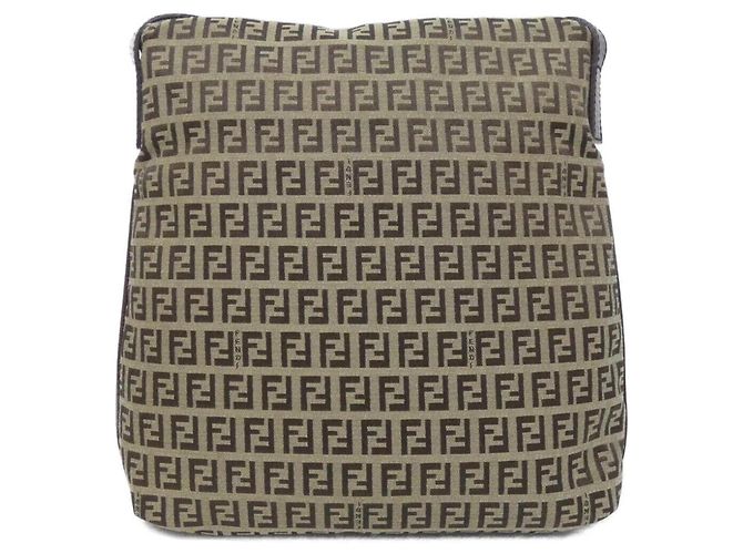 Fendi 8BT127 TN9 Schultertasche Braun Beige - Ansicht 2