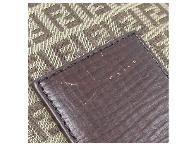 Fendi 8BT127 TN9 Schultertasche Braun Beige - Ansicht 4