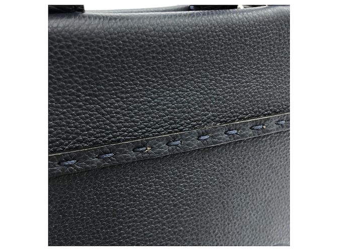Borsa Fendi GO TO SHOPPER SMALL Blu Blu navy - vista 4