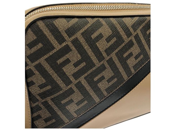 Fendi Camera Case Schultertasche Braun - Ansicht 7