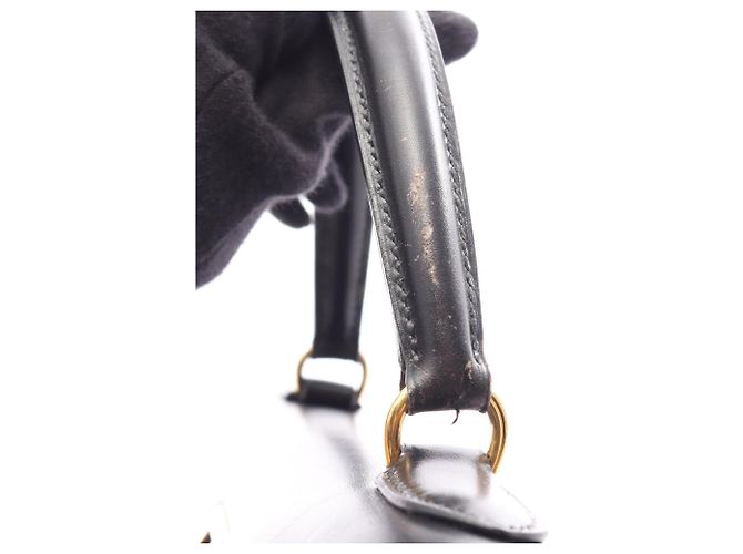 Hermès Hermes Kelly 28 Handtasche Schwarz - Ansicht 10