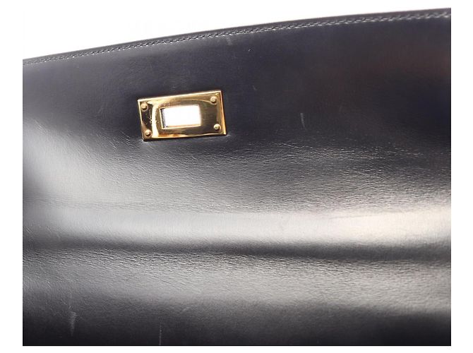Hermès Hermes Kelly 28 Handtasche Schwarz - Ansicht 12