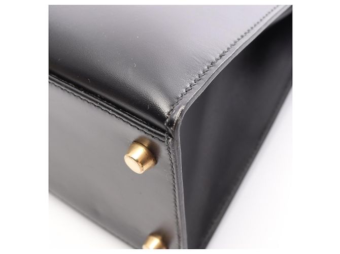 Hermès Hermes Kelly 28 Handtasche Schwarz - Ansicht 17