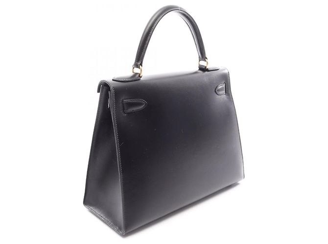 Hermès Hermes Kelly 28 Handtasche Schwarz - Ansicht 2