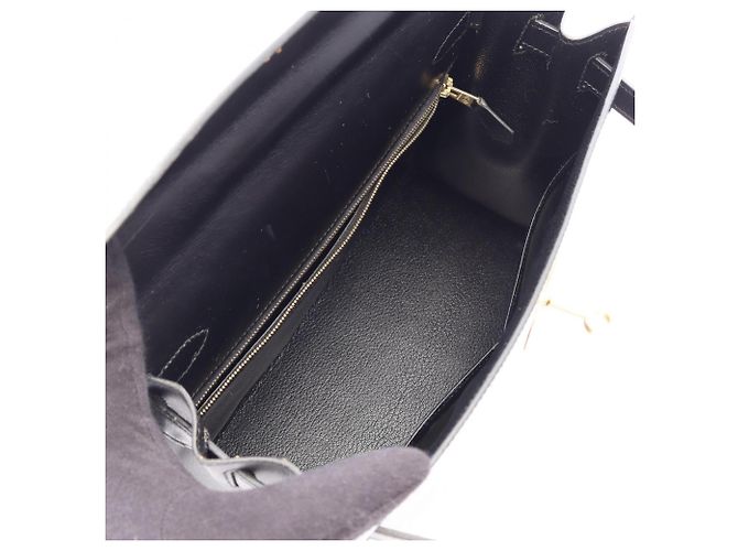 Hermès Hermes Kelly 28 Handtasche Schwarz - Ansicht 3