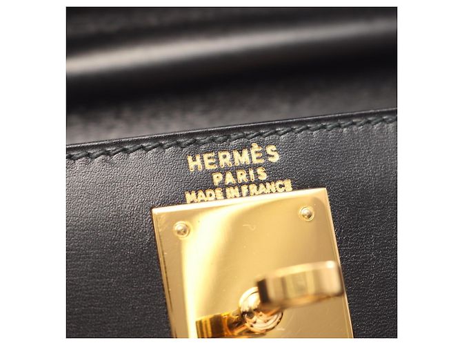 Hermès Hermes Kelly 28 Handtasche Schwarz - Ansicht 4