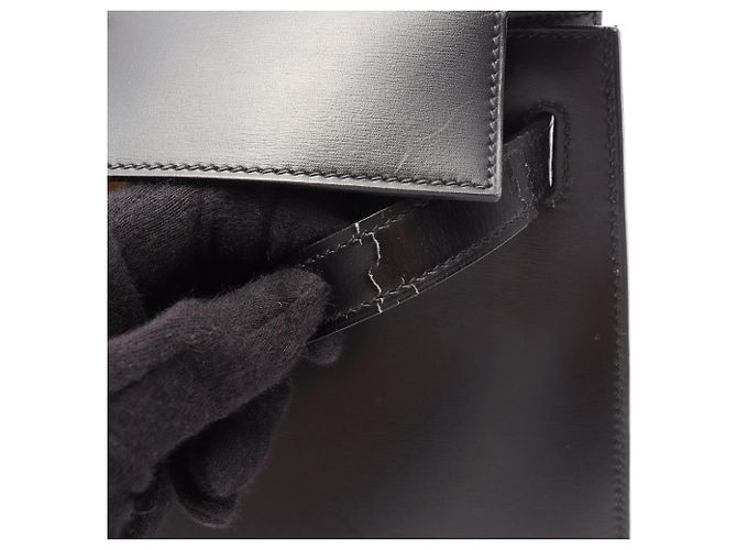 Hermès Hermes Kelly 28 Handtasche Schwarz - Ansicht 7