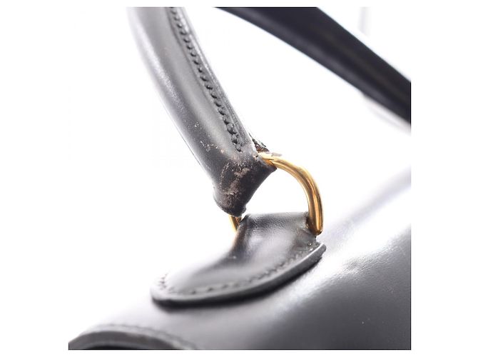 Hermès Hermes Kelly 28 Handtasche Schwarz - Ansicht 9