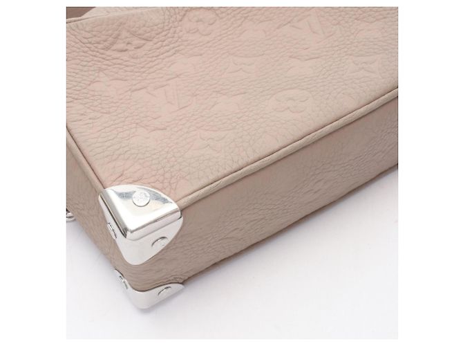 Bolso de hombro Louis Vuitton Mini Soft Trunk Beige - vista 5