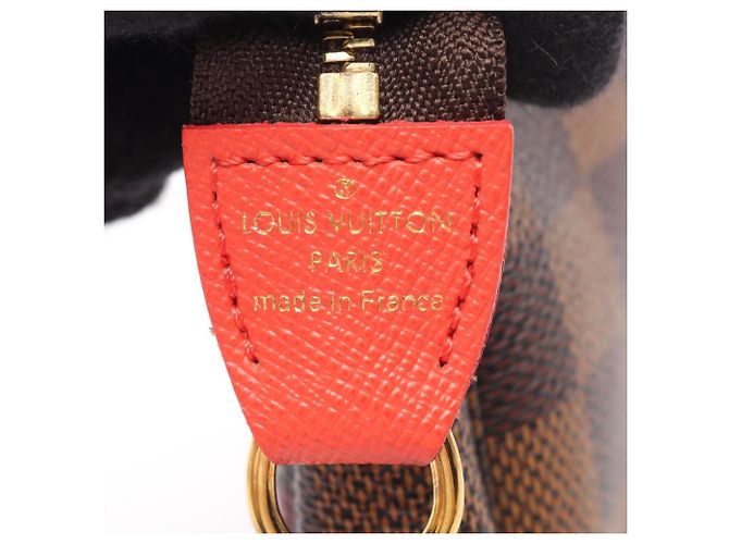 Louis Vuitton Mini Pochette Accessoires Marrone Multicolore - vista 4