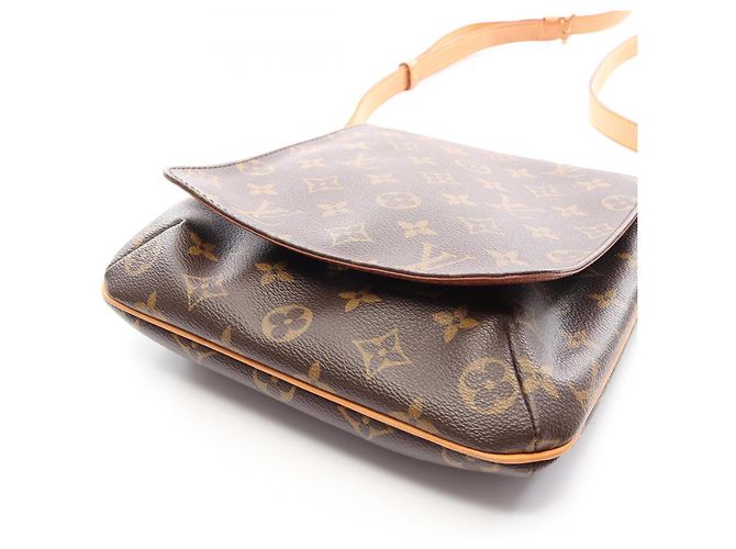 Bolsa de Ombro Louis Vuitton Musette Salsa Marrom - vista 8