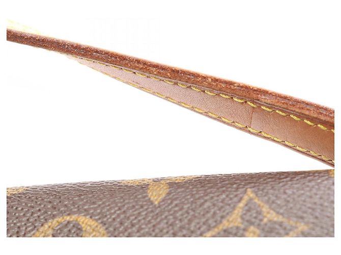 Sac à épaule Louis Vuitton Musette Tango Short Strap Monogram Marron - vue 10
