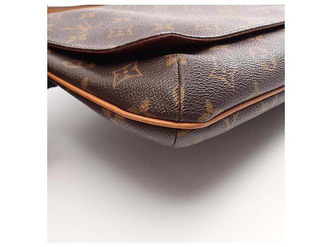 Sac à épaule Louis Vuitton Musette Tango Short Strap Monogram Marron - vue 7