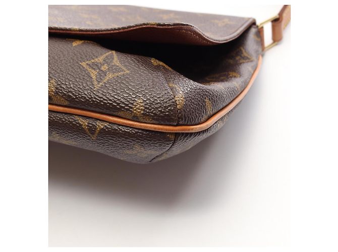 Sac à épaule Louis Vuitton Musette Tango Short Strap Monogram Marron - vue 8