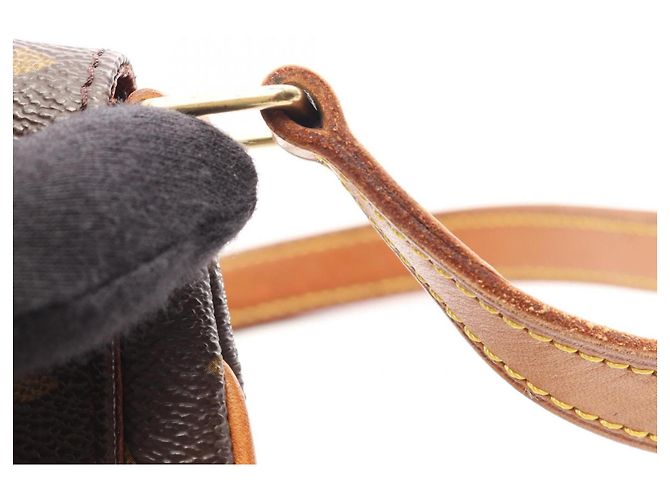 Sac à épaule Louis Vuitton Musette Tango Short Strap Monogram Marron - vue 9