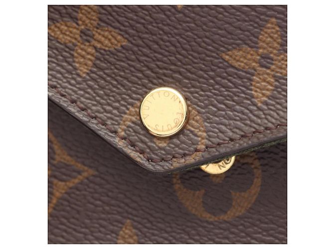 Borsa a tracolla Louis Vuitton Multi Pochette Felicie Monogram Marrone Verde - vista 10
