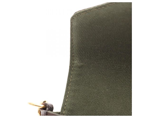 Borsa a tracolla Louis Vuitton Multi Pochette Felicie Monogram Marrone Verde - vista 11