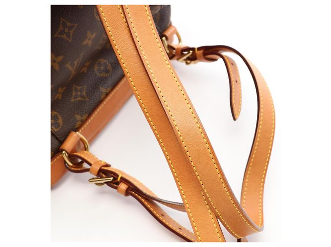 Sac à dos/Sac à main Louis Vuitton Montsouris MM Marron - vue 12