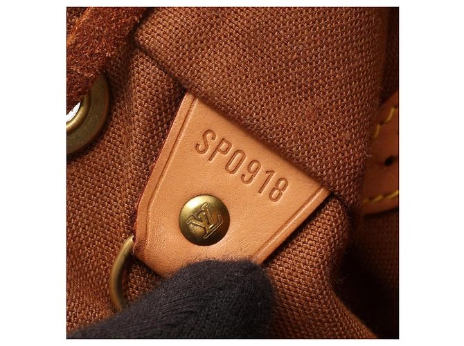 Sac à dos/Sac à main Louis Vuitton Montsouris MM Marron - vue 5
