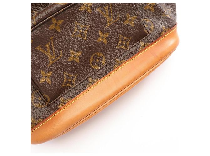 Sac à dos/Sac à main Louis Vuitton Montsouris MM Marron - vue 7