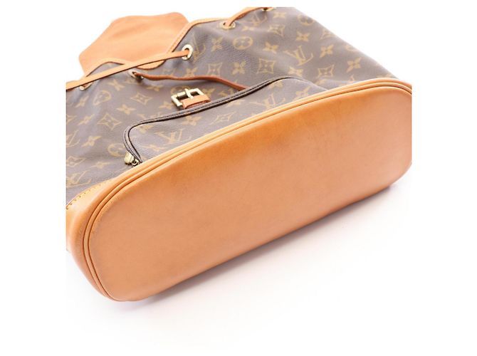Sac à dos/Sac à main Louis Vuitton Montsouris MM Marron - vue 8