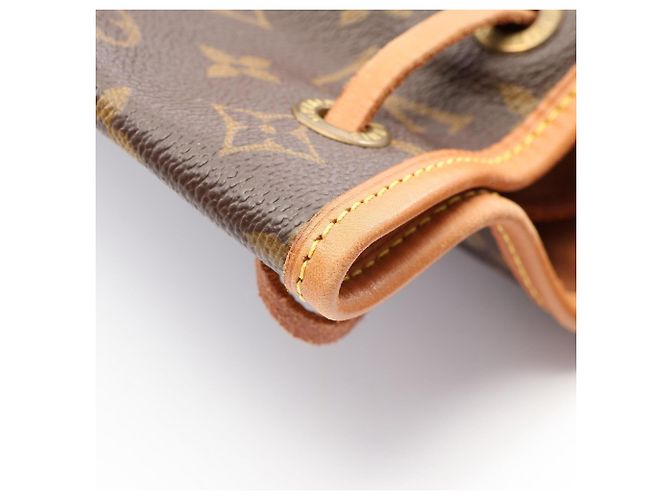 Sac à dos/Sac à main Louis Vuitton Montsouris MM Marron - vue 9