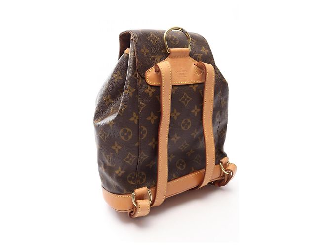 Sac à dos/Sac à main Louis Vuitton Montsouris MM Monogram Marron - vue 2