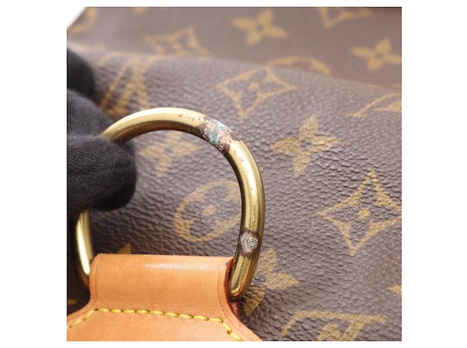 Sac à dos/Sac à main Louis Vuitton Montsouris MM Monogram Marron - vue 6